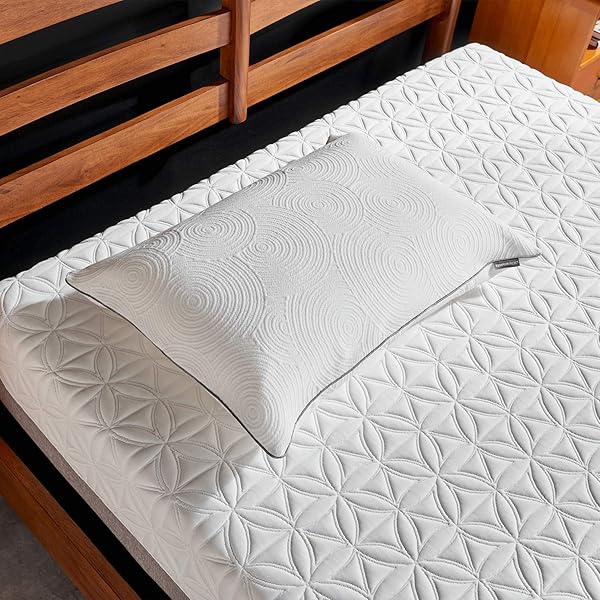 TEMPUR-Protect Pillow Protector, Queen - 28.5" x 20", White